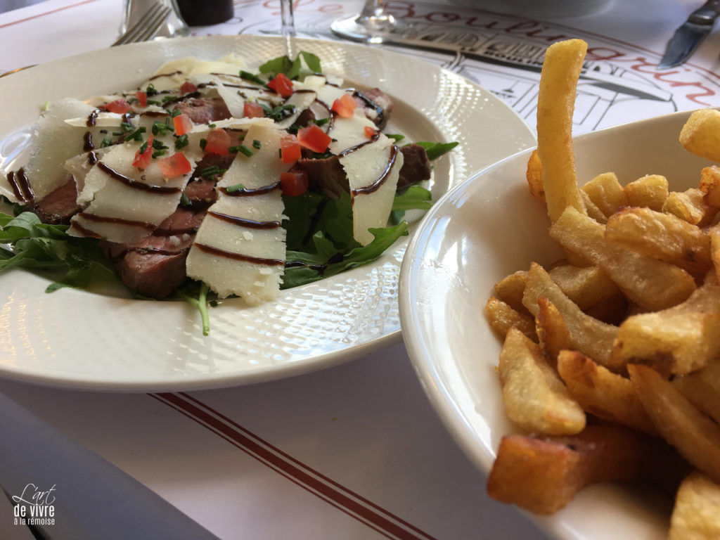 Brasserie du Boulingrin plat viande frites